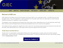 Tablet Screenshot of ojec.com